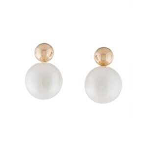 14K Pearl Stud Earrings